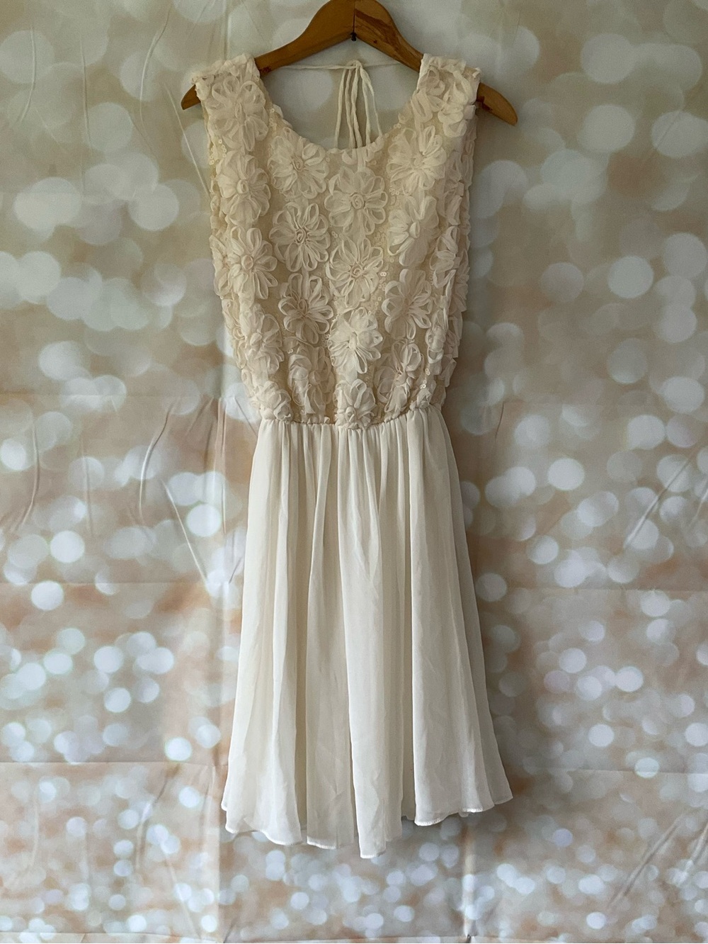 ASOS Cream Floral Dress
